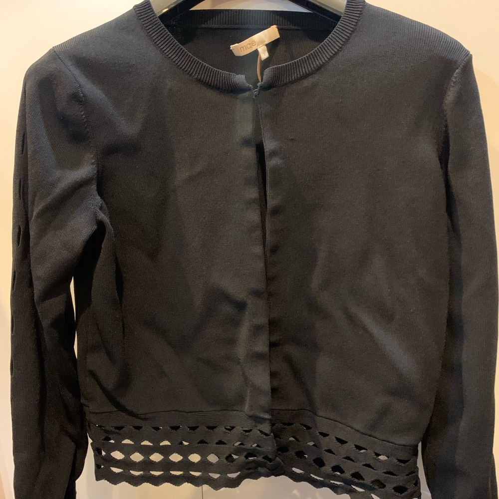 Maje cardigan black jacket women sweater Maje Paris Sandro Paris